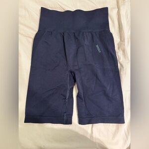 Gymshark Navy Blue cycling Shorts